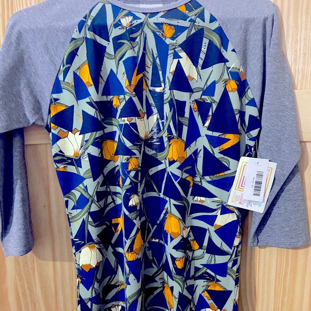 LuLaRoe Randy baseball tee NWT